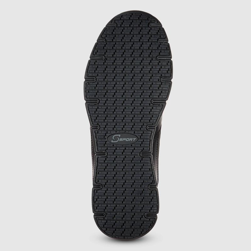 slide 4 of 4, S Sport By Skechers Men's Brise Slip Resistant Sneakers - Black 10, 1 ct