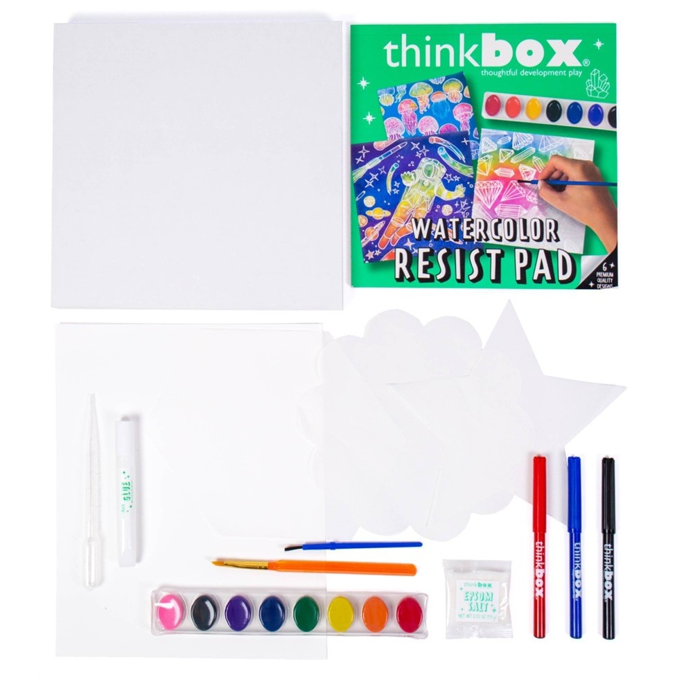 slide 2 of 5, Think Box Thinkbox Crystal Art Creations Craft Activity Kit, 12 ct