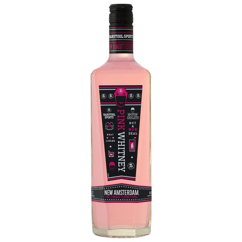 slide 1 of 3, New Amsterdam Pink Whitney Lemonade Flavored Vodka - 750ml Bottle, 750 ml