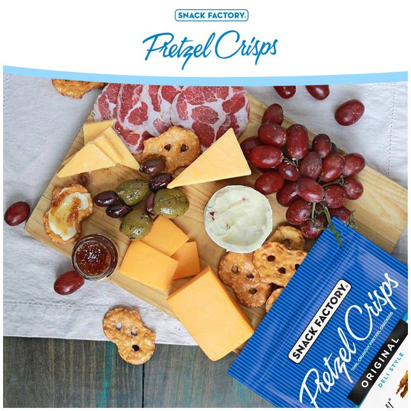 slide 9 of 9, Snack Factory Original Pretzel Crisps - 7.2oz, 7.2 oz