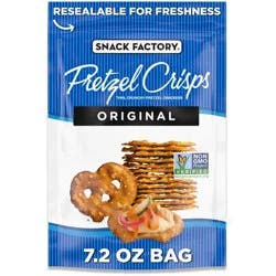 Snack Factory Original Pretzel Crisps - 7.2oz