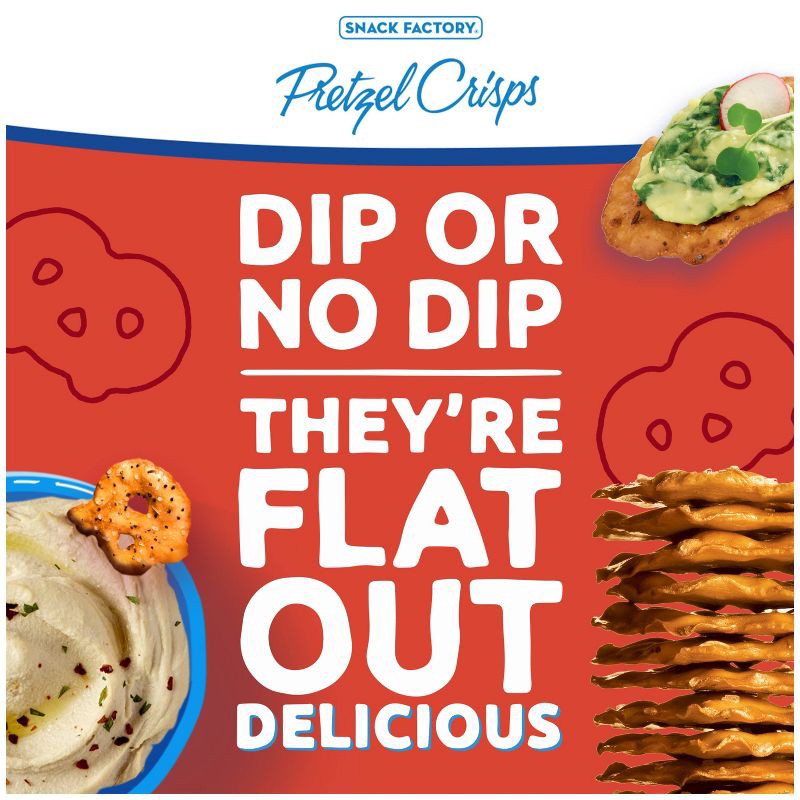 slide 2 of 11, Snack Factory Everything Pretzel Crisps - 7.2oz, 7.2 oz