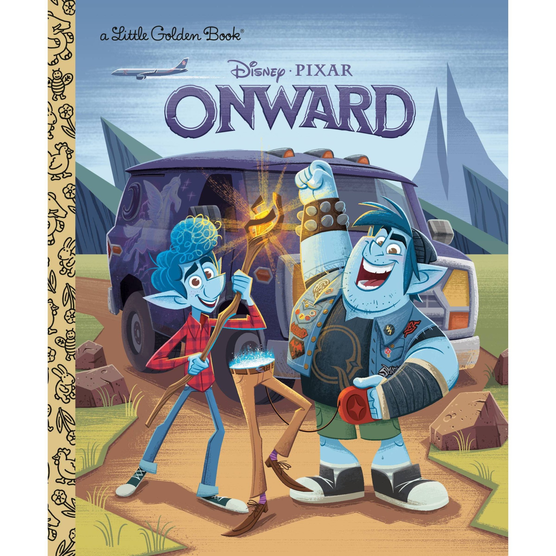 slide 1 of 1, Random House Onward Little Golden Book (Disney/Pixar Onward) - (Hardcover) - by Courtney Carbone, 1 ct