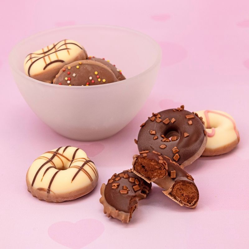 slide 3 of 3, Galerie Valentine's Day Donut Shaped Belgian Chocolates - 6oz, 6 oz