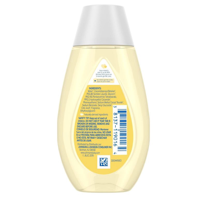 slide 7 of 8, Johnson's Head-To-Toe Gentle Baby Body Wash & Shampoo, Travel Size - 3.4 fl oz, 3.4 fl oz