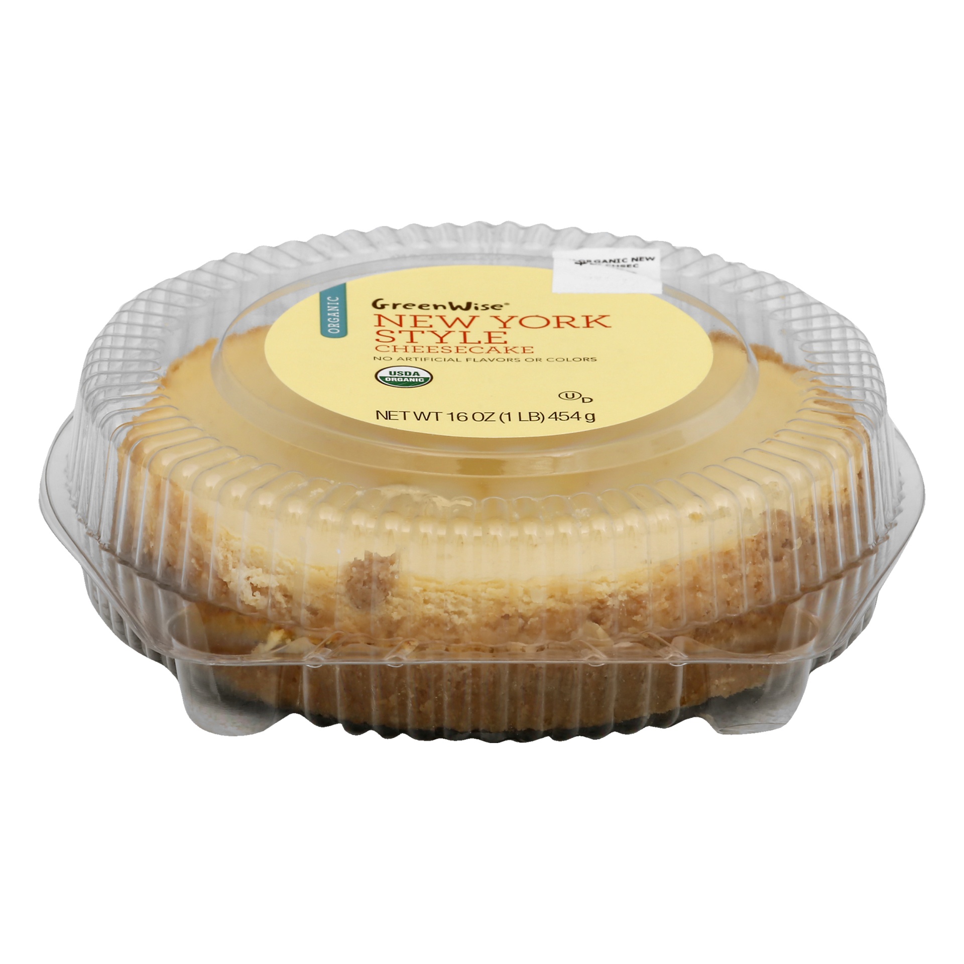 slide 1 of 1, GreenWise Organic New York Style Cheesecake, 16 oz