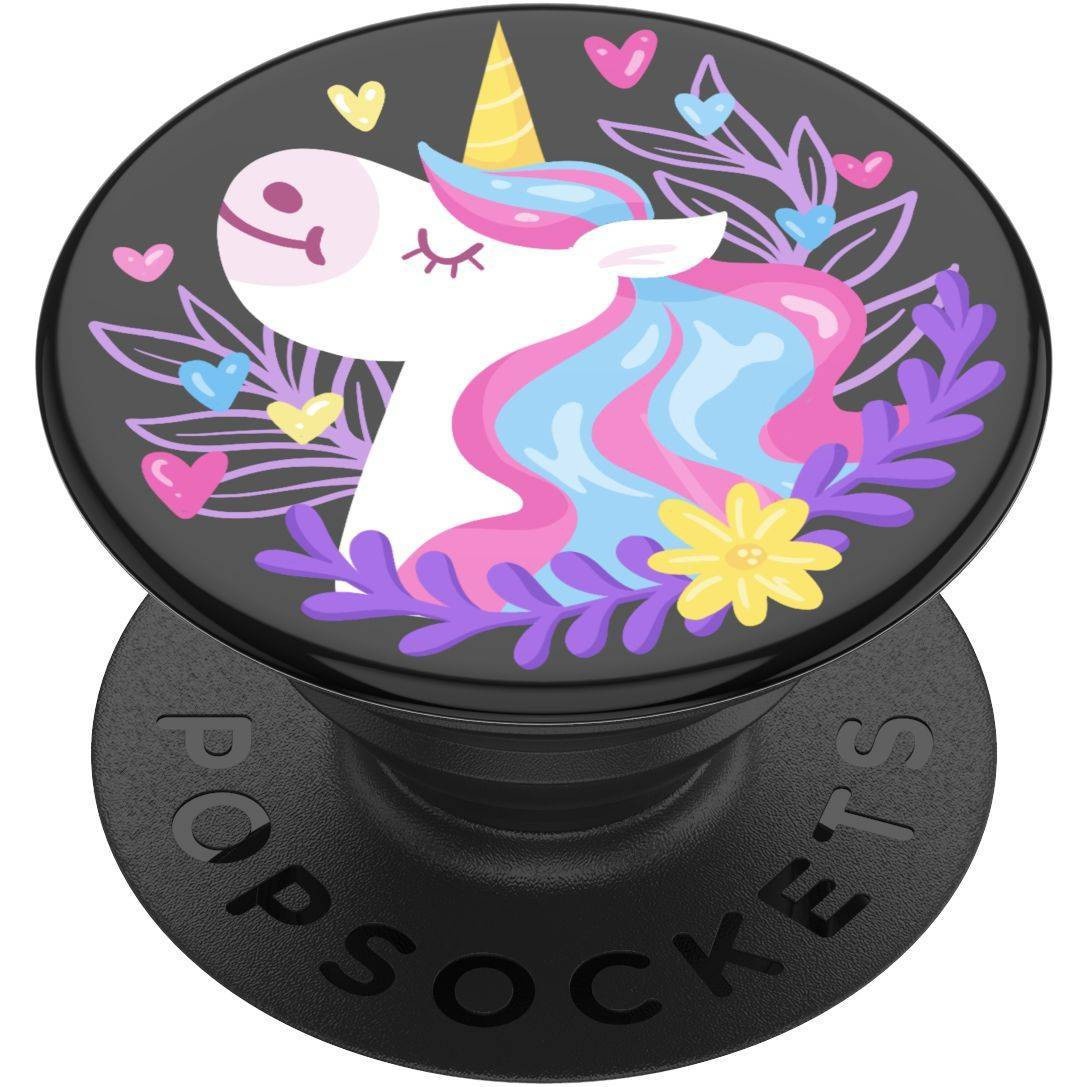 slide 1 of 5, PopSockets PopGrip Cell Phone Grip & Stand - Unicorn Daydreams, 1 ct