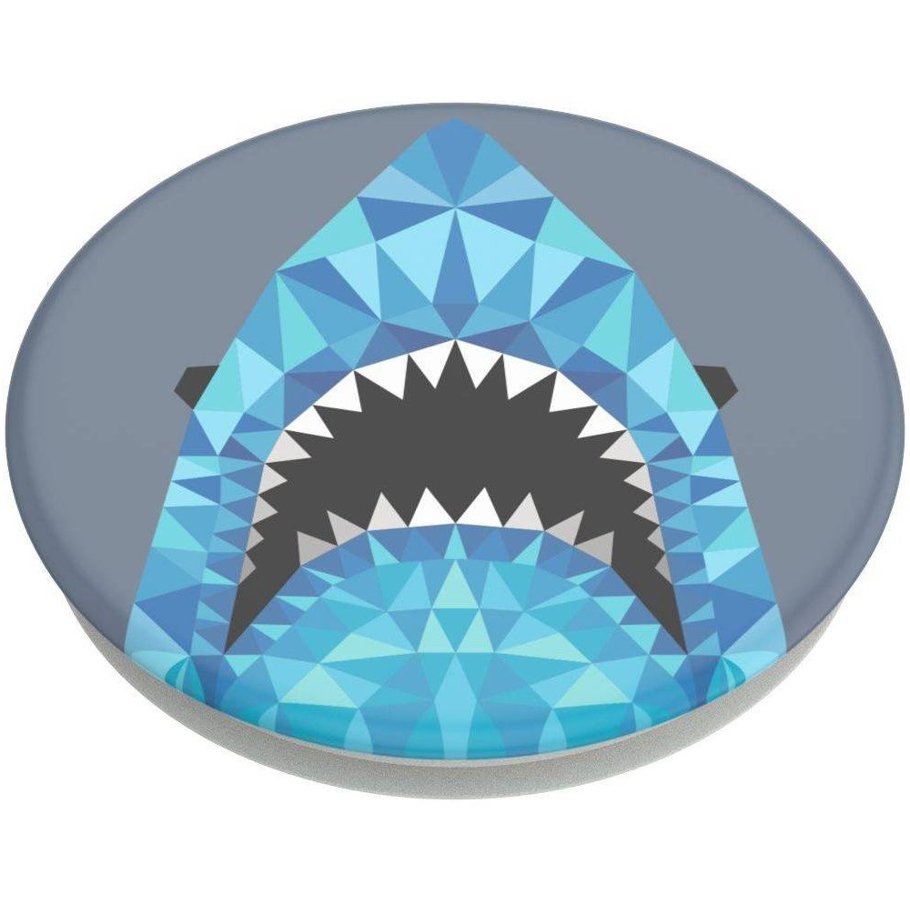 slide 2 of 5, PopSockets PopGrip Cell Phone Grip & Stand - Sharktastic, 1 ct