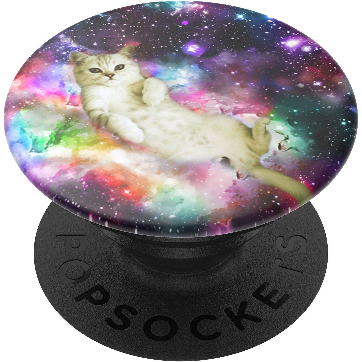 slide 1 of 5, PopSockets PopGrip Cell Phone Grip & Stand - Interpurrlactic, 1 ct