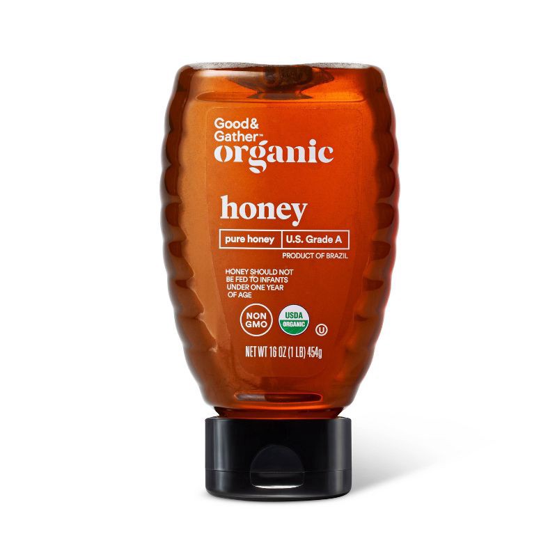 slide 1 of 3, Organic Pure Honey - 16oz - Good & Gather™, 16 oz