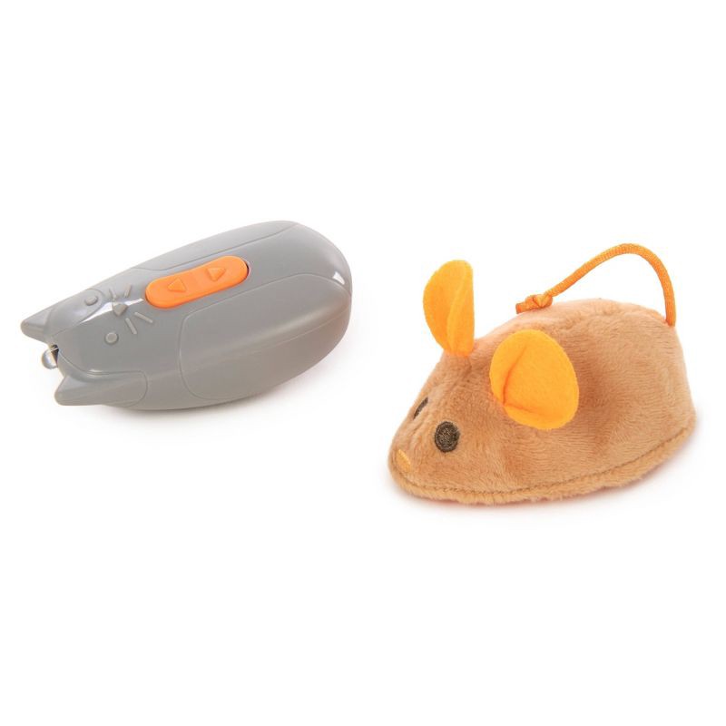 slide 2 of 7, SmartyKat Race 'N' Chase Remote Control Mouse Electronic Cat Toy, 1 ct