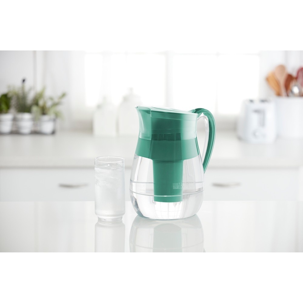 slide 5 of 6, Brita Monterey Pitcher With 'Longlast' Green, 1 ct