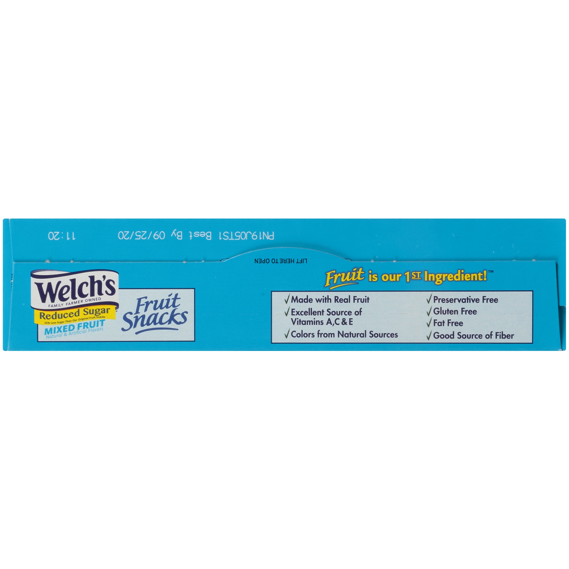 slide 5 of 9, Welch's Fruit Snacks Reduced Sugar Mixed Fruit, 8 ct; 6.4 oz