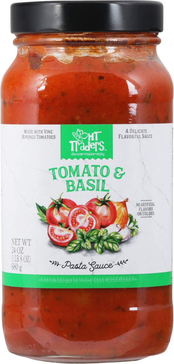 slide 4 of 9, Harris Teeter Tomato Basil Pasta Sauce, 1 ct