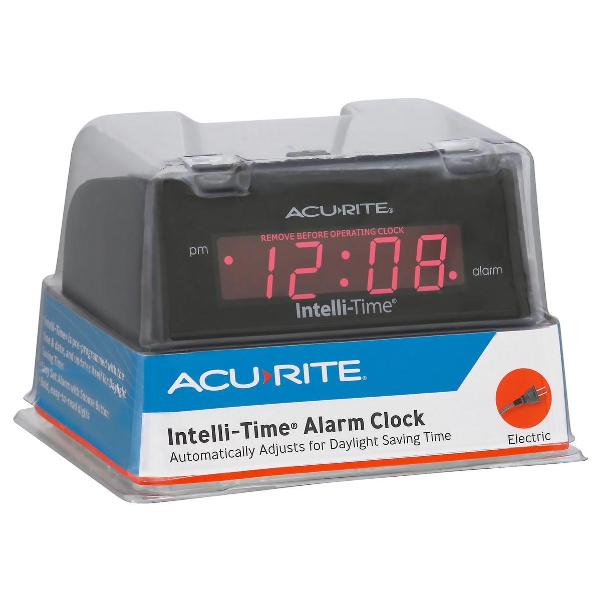 slide 5 of 9, AcuRite Intelli-Time Alarm Clock 1 ea, 1 ct