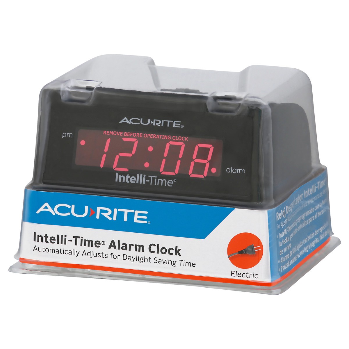 slide 4 of 9, AcuRite Intelli-Time Alarm Clock 1 ea, 1 ct