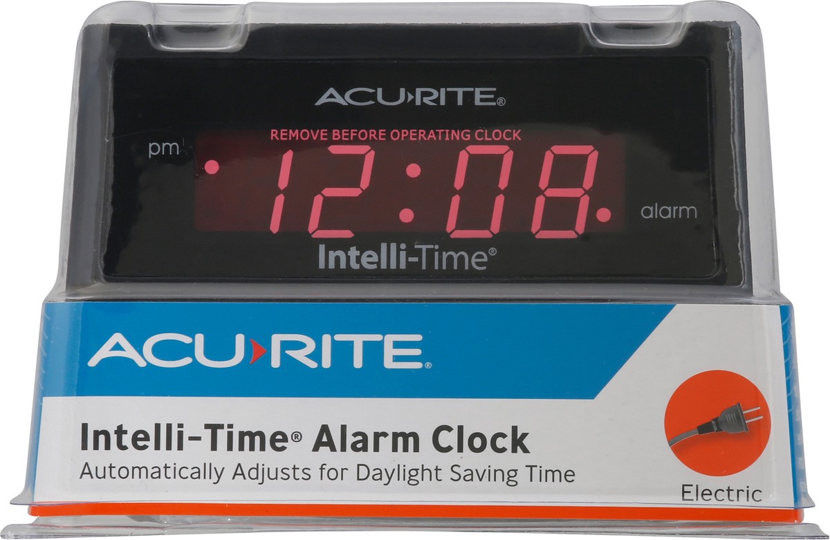 slide 6 of 9, AcuRite Intelli-Time Alarm Clock 1 ea, 1 ct