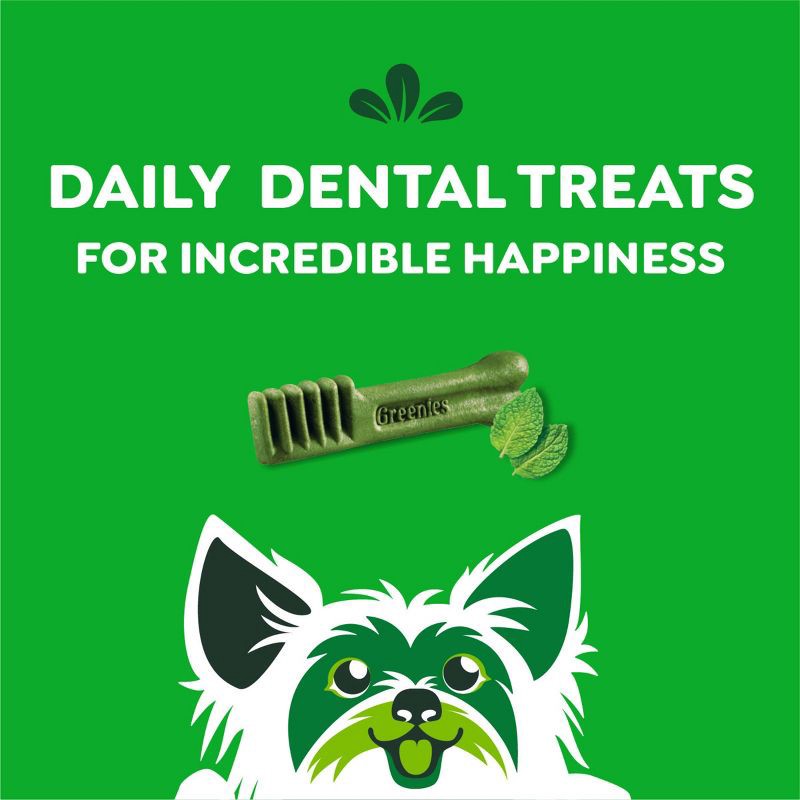 slide 13 of 13, Greenies Teenie Chewy Dental Dog Treats Fresh Mint and Spearmint - 12oz/43ct, 12 oz, 43 ct