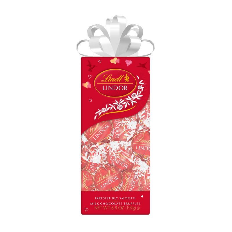 slide 1 of 5, Lindt Lindor Valentine's Milk Chocolate Truffles - 6.8oz, 6.8 oz