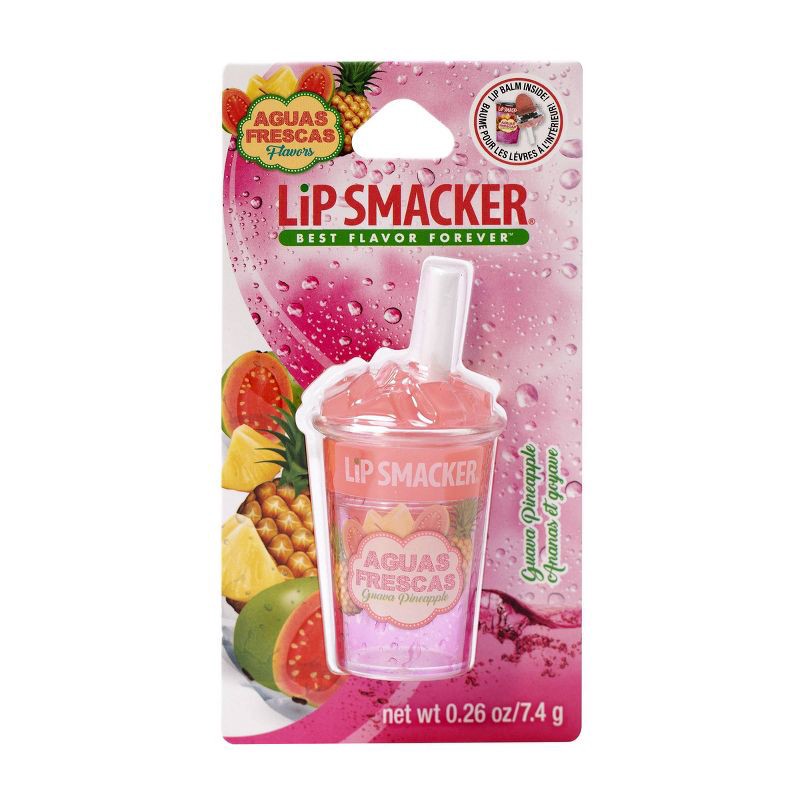 slide 1 of 3, Lip Smacker Aguas Frescas Lip Balm - Guava Pineapple - 0.26oz, 0.26 oz