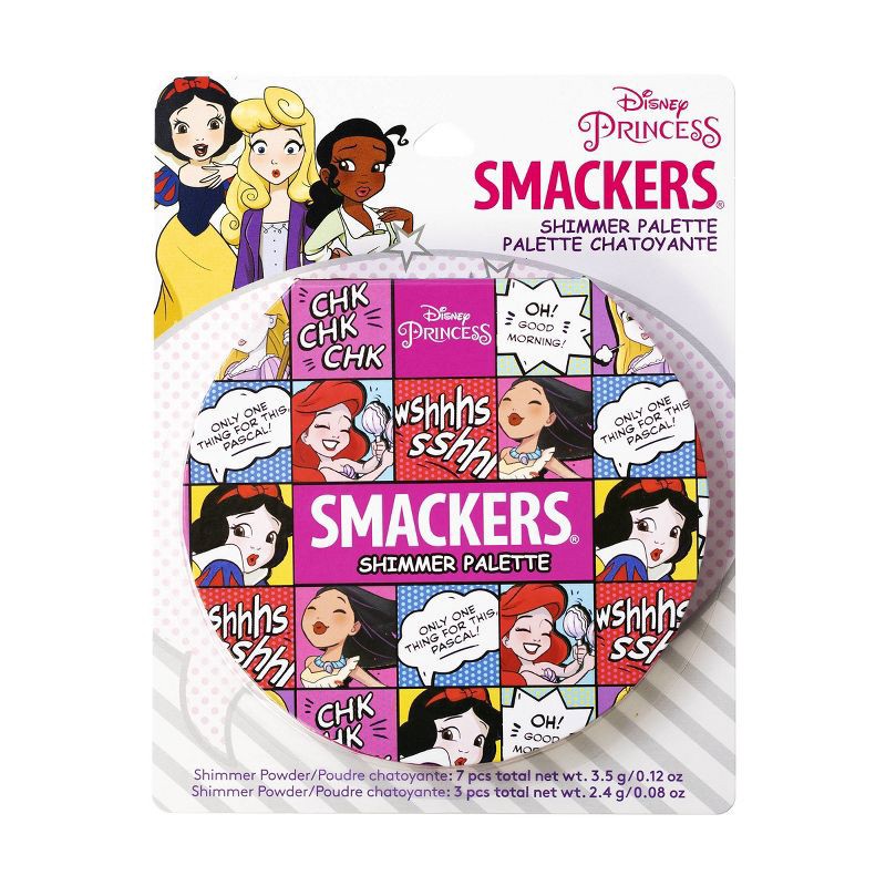 slide 1 of 3, Lip Smacker Disney Makeup Palette Set - Comic Princess - 0.2oz, 0.2 oz