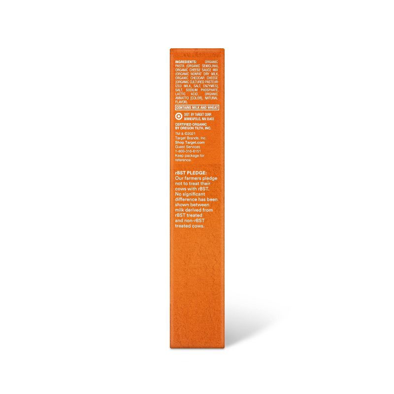 slide 3 of 3, Organic Shells & Cheddar Macaroni and Cheese - 6oz - Good & Gather™, 6 oz