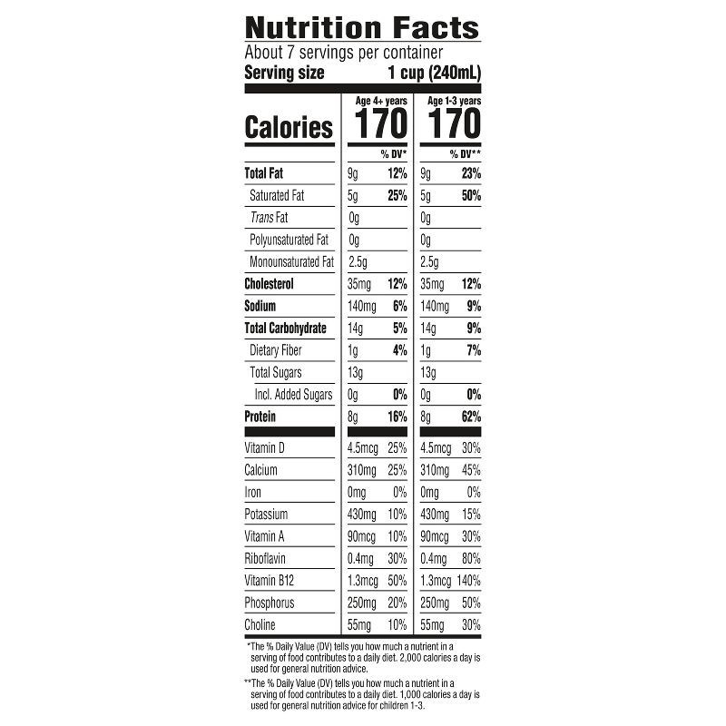 slide 3 of 8, Horizon Organic Growing Years Whole DHA Omega-3 Milk - 59 fl oz, 59 fl oz