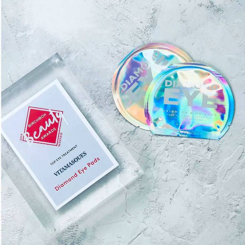 slide 5 of 7, Vitamasques 2 in 1 Diamond Eye Mask - 0.1 fl oz, 0.1 fl oz