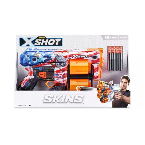 slide 1 of 1, X-Shot Skins Dread Dart Blaster - Defense Force, 1 ct