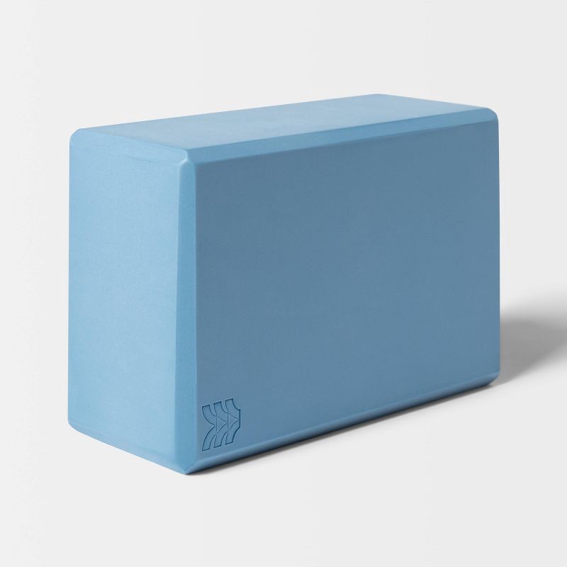 slide 1 of 3, Yoga Block Sky Blue - All In Motion™, 1 ct