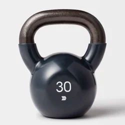 Kettlebell 30lb Blue - All In Motion™: Iron Weight for Legs & Upper Back