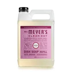 Mrs. Meyer's Clean Day Peony Dish Soap Refill - 48 fl oz