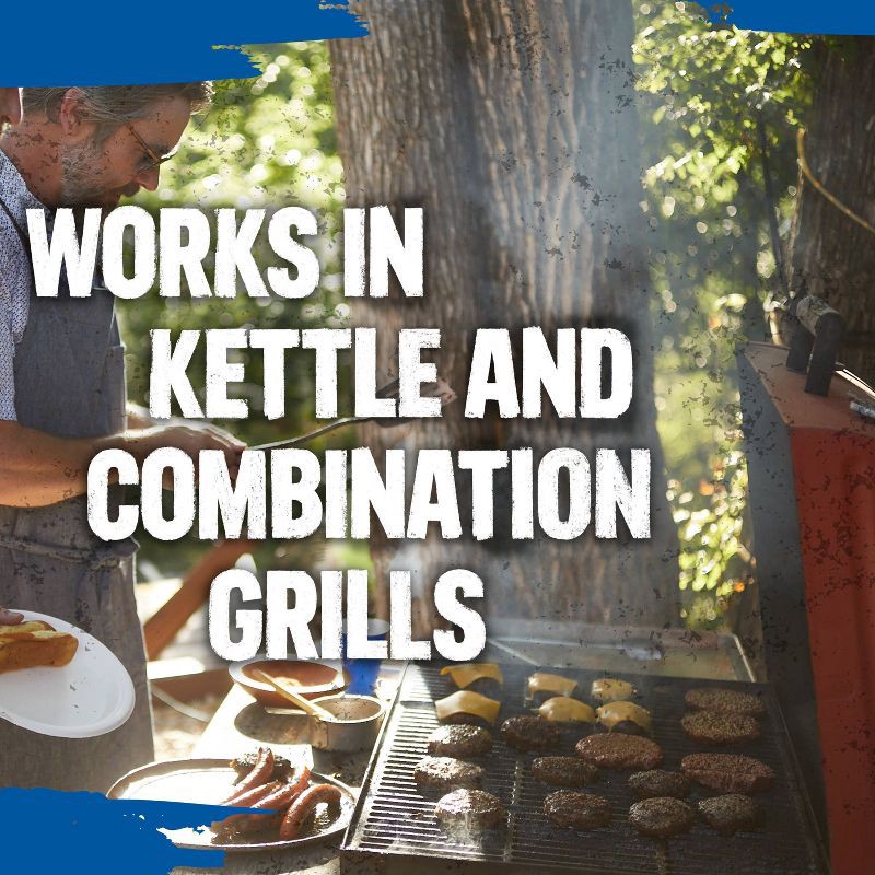 slide 6 of 12, Kingsford 16lb Charcoal Briquettes: Quick Lighting, USA-Made, Outdoor Grilling Fuel, 16 lb