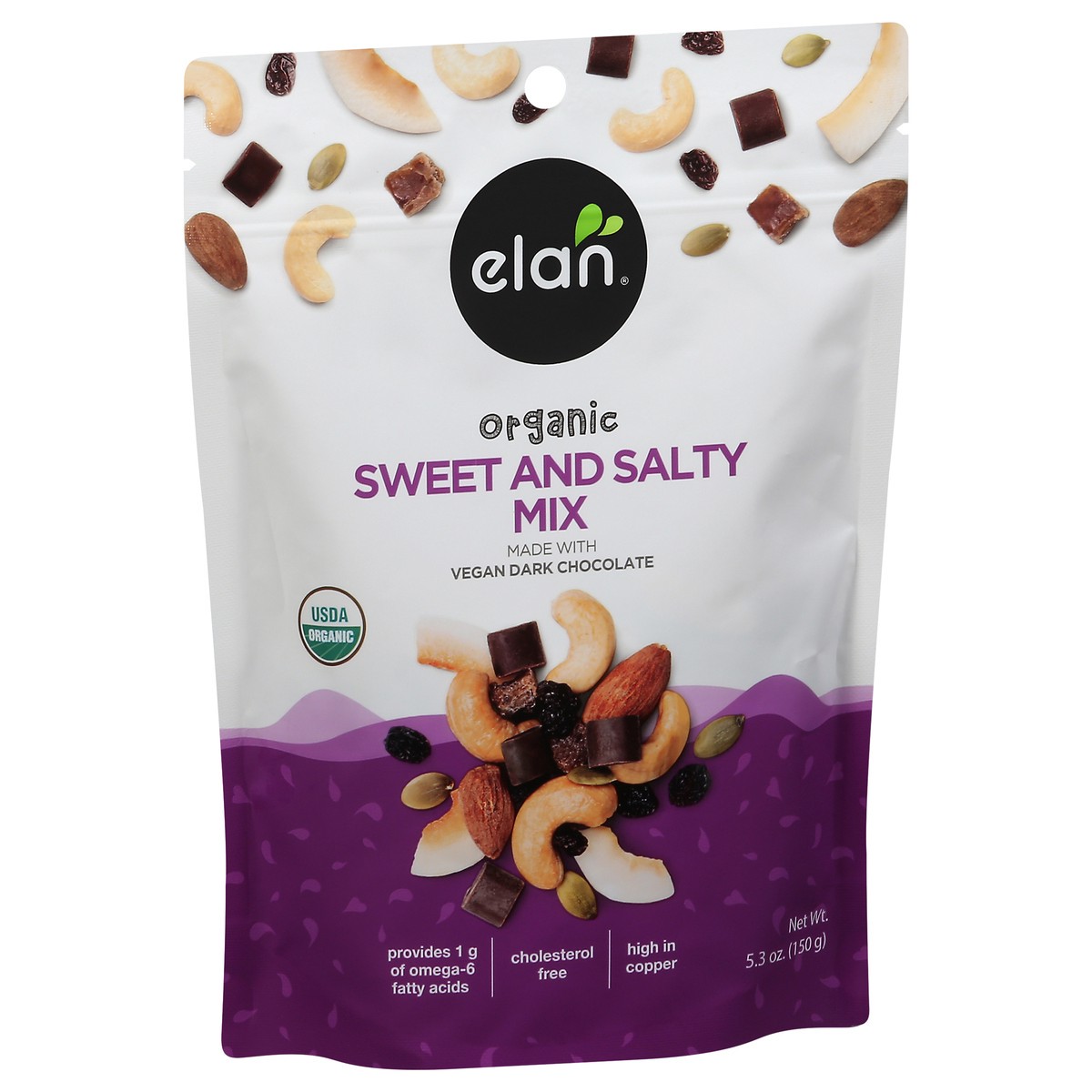 slide 5 of 9, Elan Organic Sweet And Salty Mix - 5.3 oz, 5.3 oz