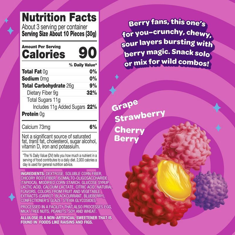 slide 3 of 4, Joyride Gummy Busters Berry, 3.5 oz