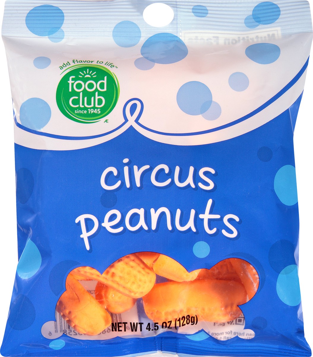 slide 3 of 9, Food Club Circus Peanuts 4.5 oz, 4.5 oz