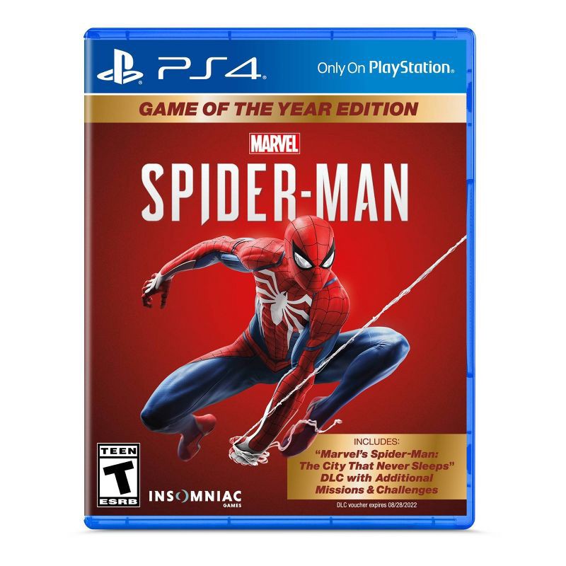 slide 1 of 5, Marvel's Spider-Man: Game of the Year Edition - PlayStation 4, 1 ct