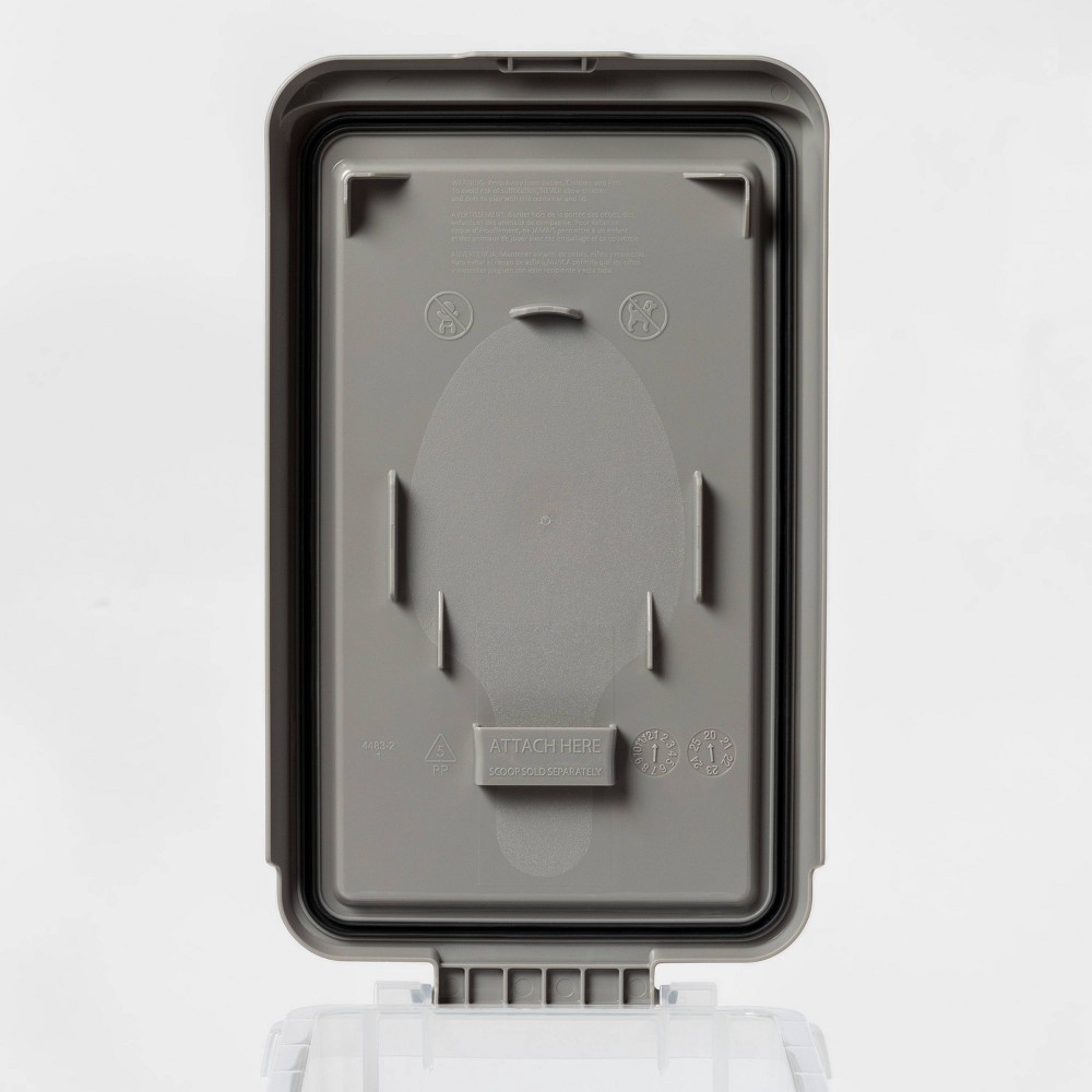 slide 2 of 3, Dog Food Storage Container - 8lbs - Boots & Barkley, 8 lb