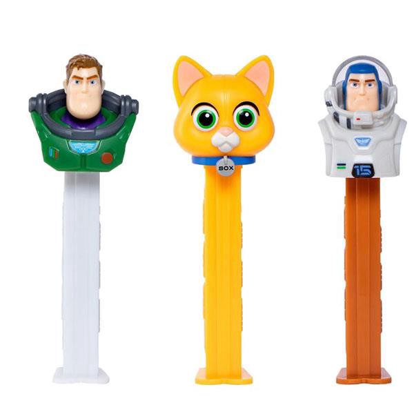 slide 1 of 1, PEZ Blister Candy Pack Lightyear Assortment, 0.87 oz