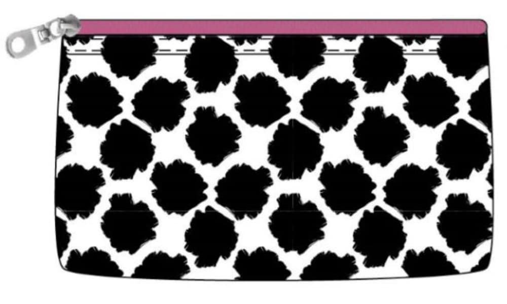 slide 1 of 1, Allegro Purse Kit Scribble Dot Cosmetic Bag, 1 ct