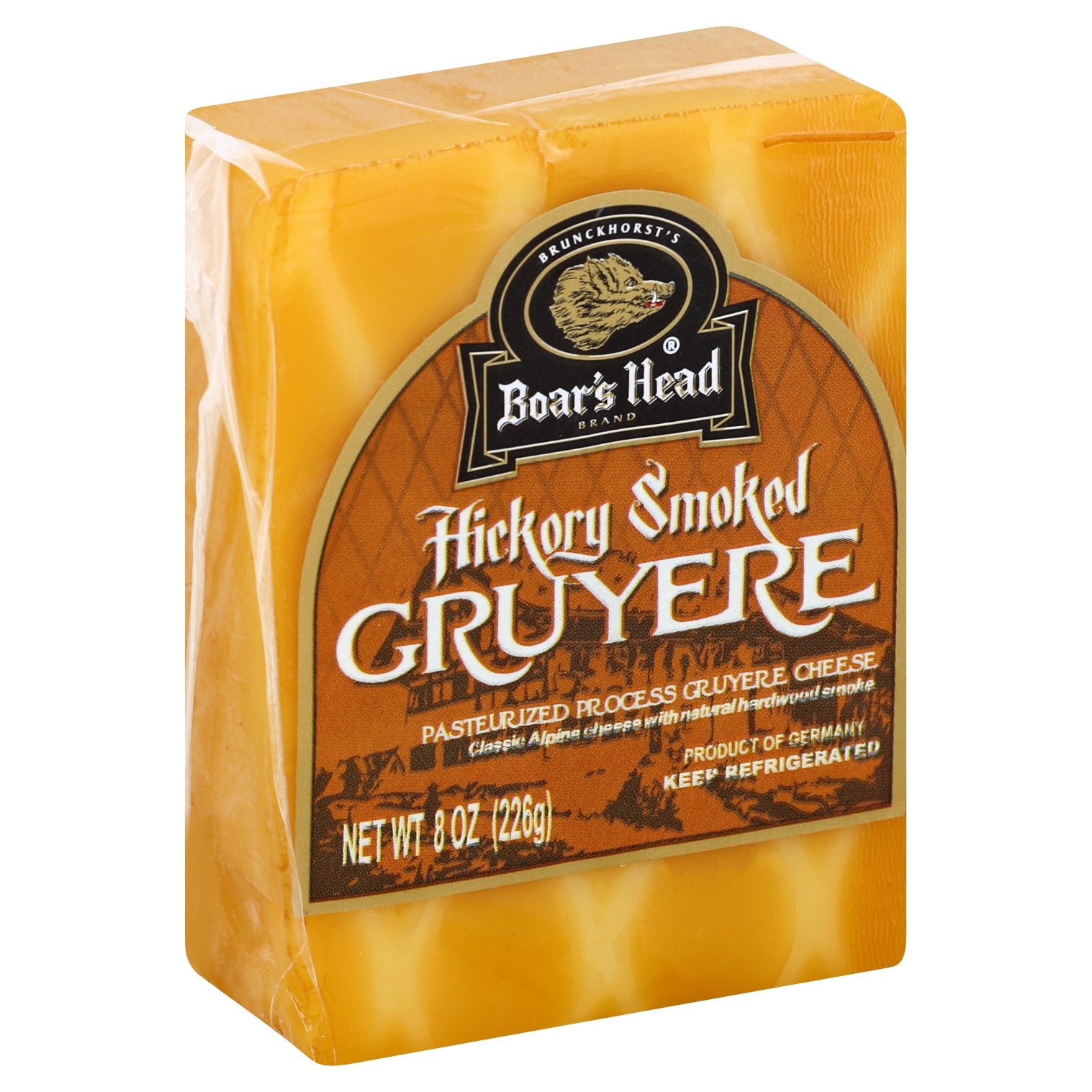 Boar's Head Hickory Smoked Gruyere Cheese 8 oz Shipt