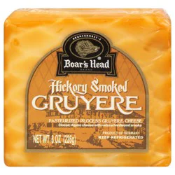 Boar's Head Hickory Smoked Gruyere Cheese