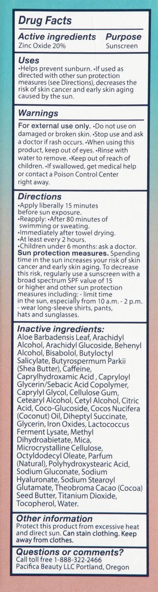 slide 7 of 9, Pacifica UVA/UVB Face Lotion Mineral Broad Spectrum SPF 30 Coconut Glow Sun + Skincare Lotion 1.7 oz, 1.7 oz