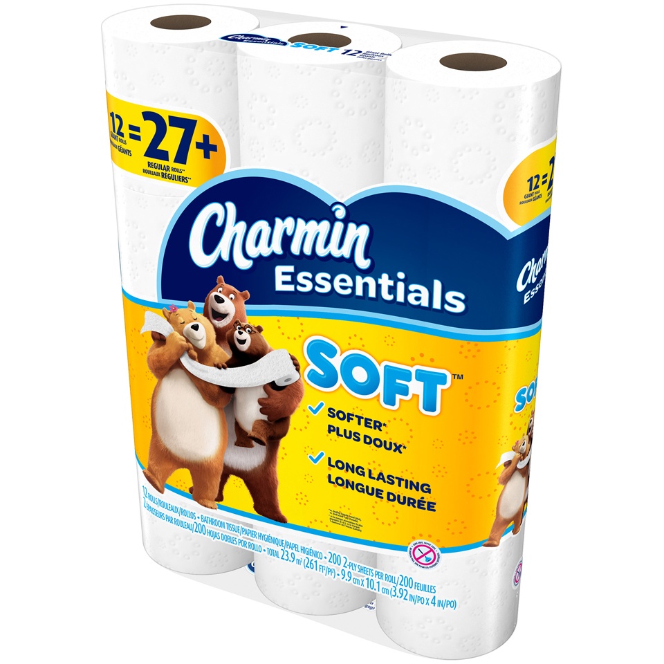 slide 4 of 4, Charmin Essential Soft Big Roll, 12 ct