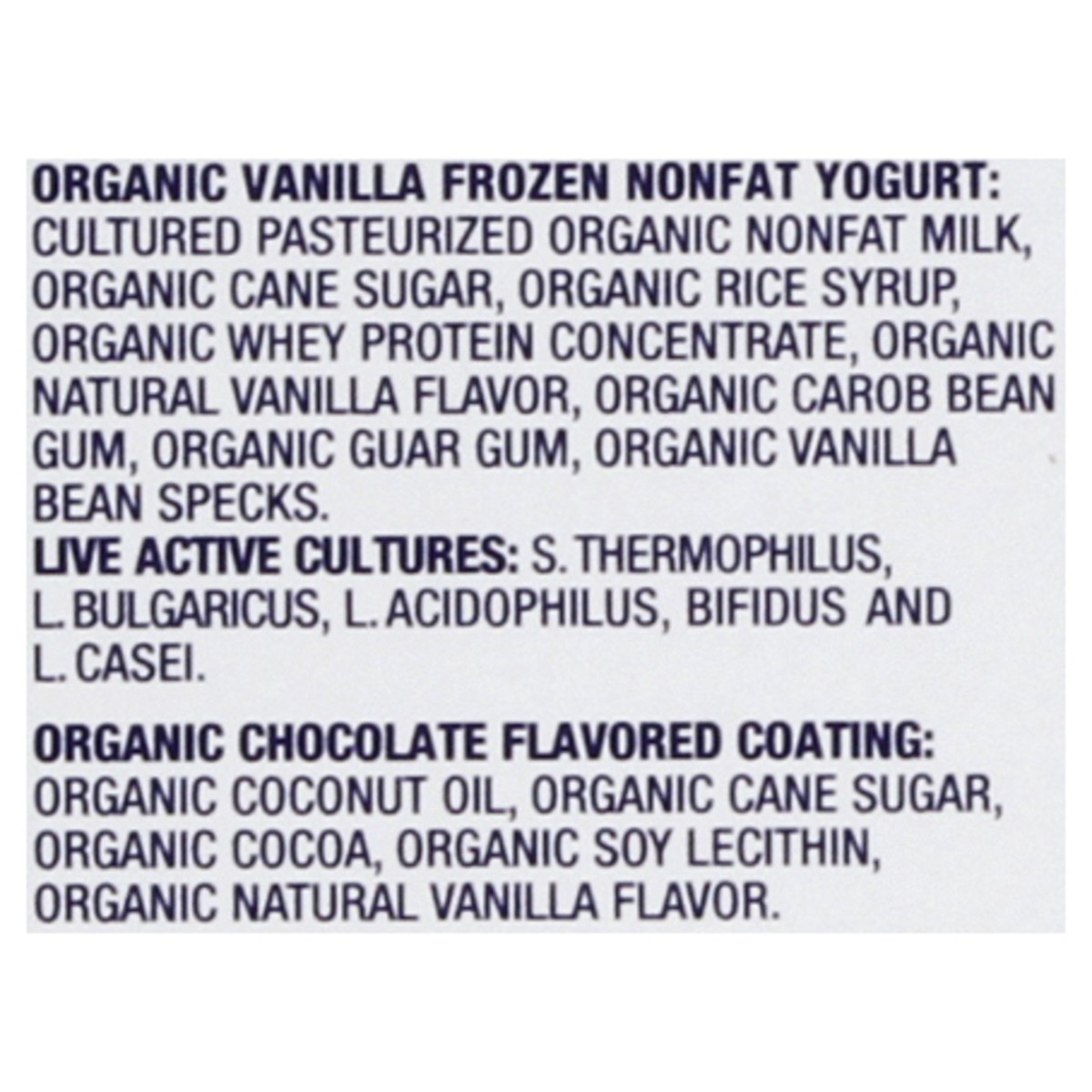 slide 9 of 10, Stonyfield Organic Whole Milk Vanilla Frozen Yogurt Bars 6 ct Box, 18 fl oz