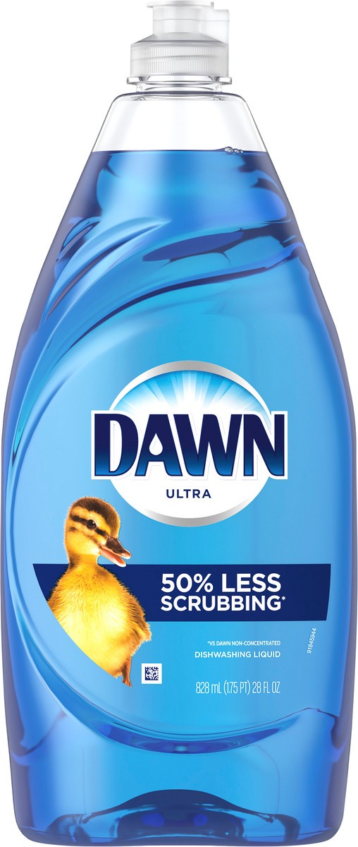 slide 3 of 3, Dawn Ultra Dish Soap, Dishwashing Liquid, Original, 28 Fl Oz, 28 fl oz