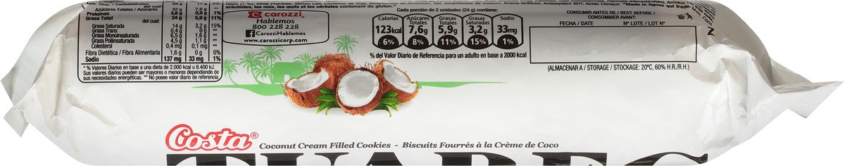 slide 4 of 14, Costa Tuareg Coco Cookies 4.2 oz, 4.2 oz