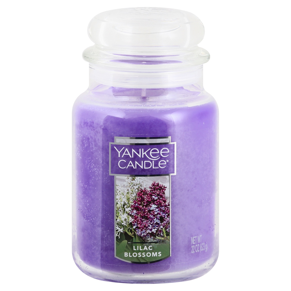 slide 1 of 1, Yankee Candle - Lilac Blossom Large Jar Candle, 22 oz