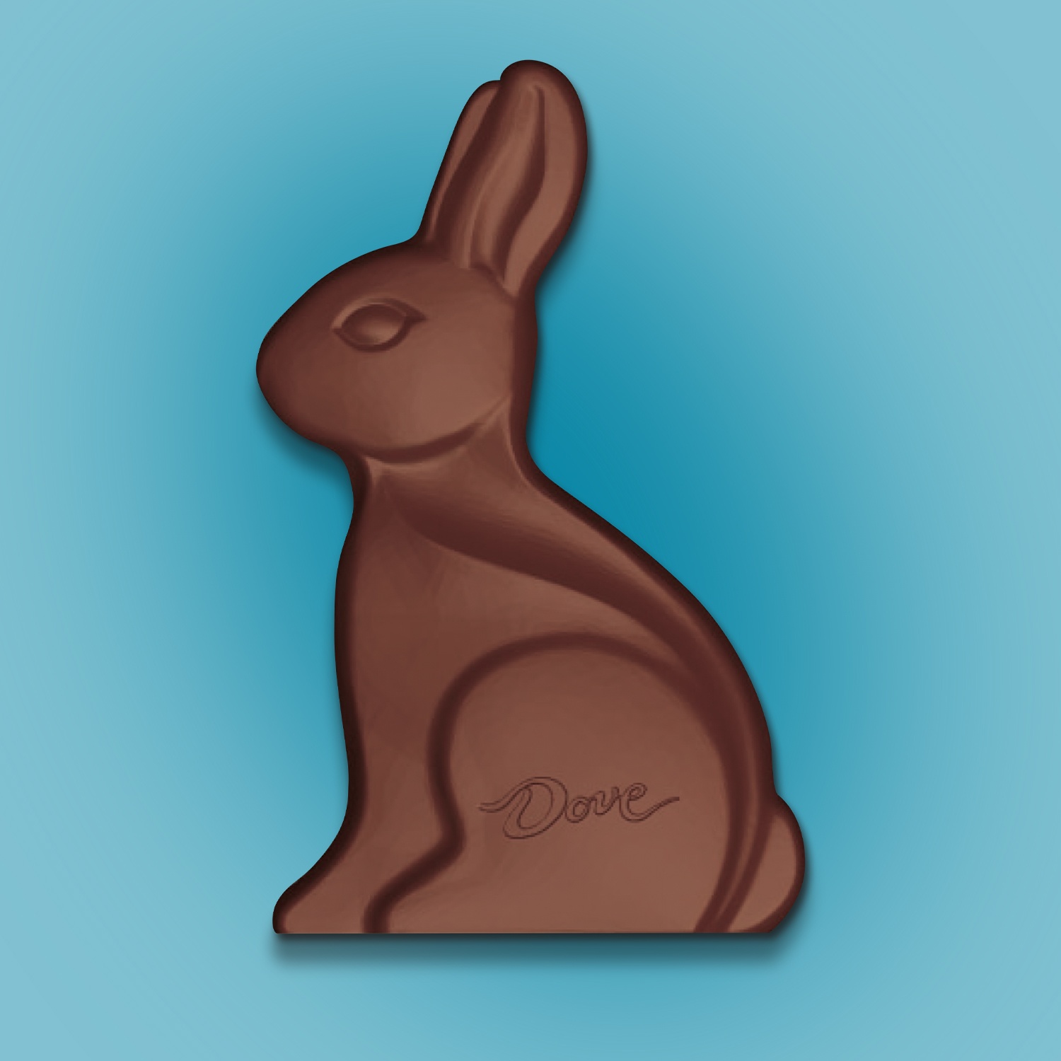 slide 2 of 7, Dove Milk Chocolate Easter Bunny, 4.5 oz