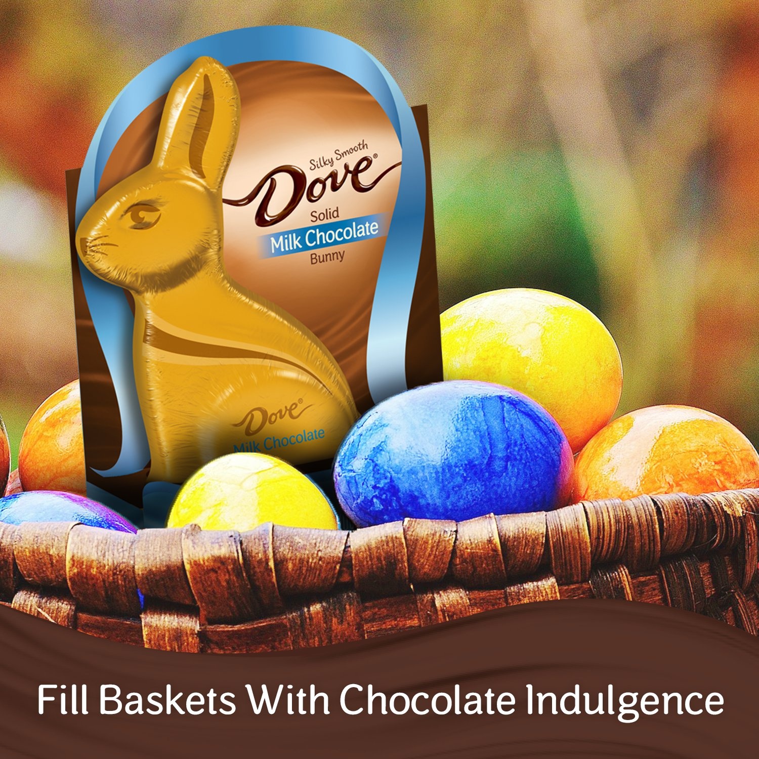 slide 5 of 7, Dove Milk Chocolate Easter Bunny, 4.5 oz